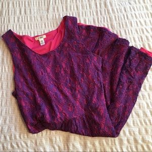 Cato Lace Textured Dress